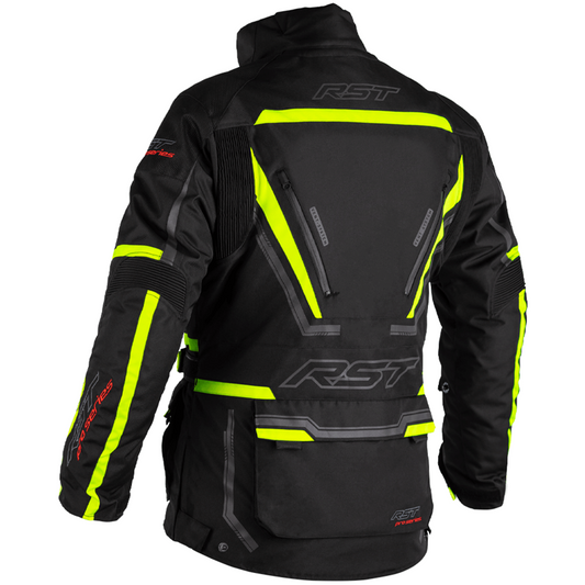 RST Pro Series Paragon 6 Textile Jacket - Black/Flo Yellow