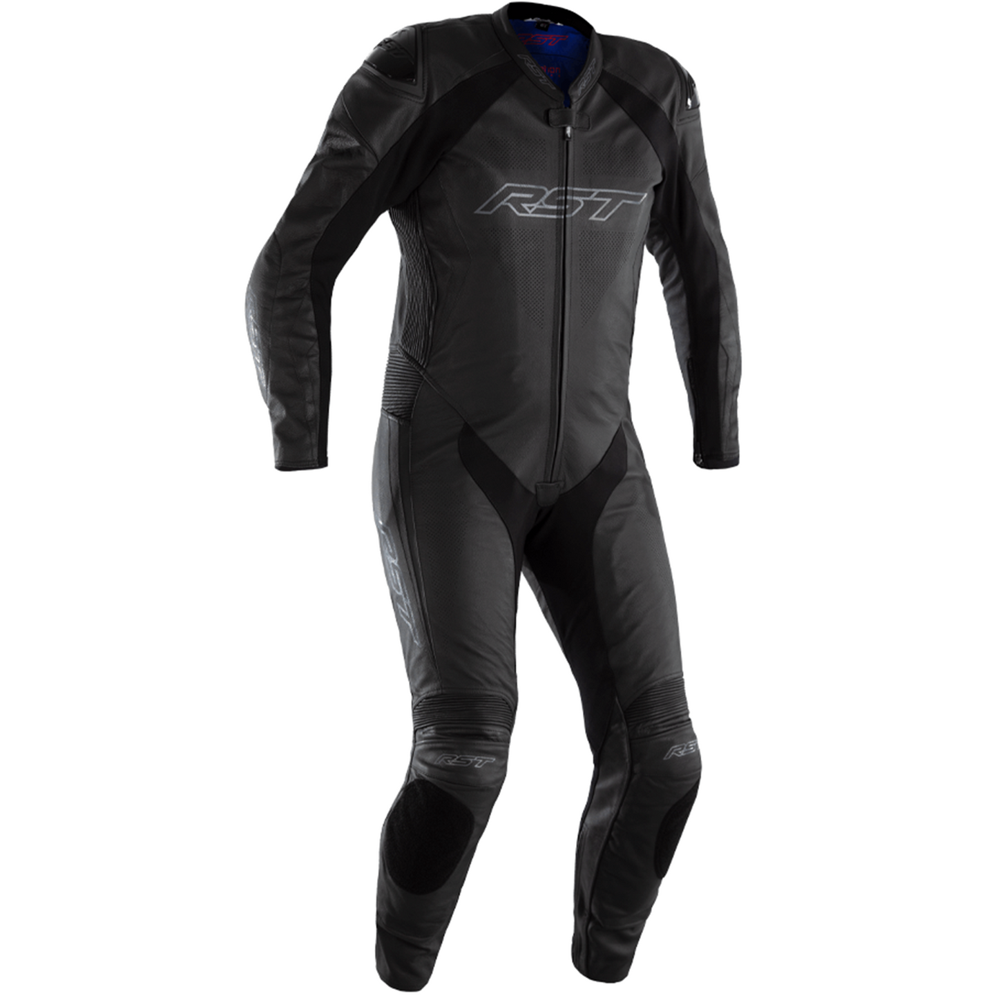 RST Podium Airbag (CE) One Piece Leather Suit - Black (2522)
