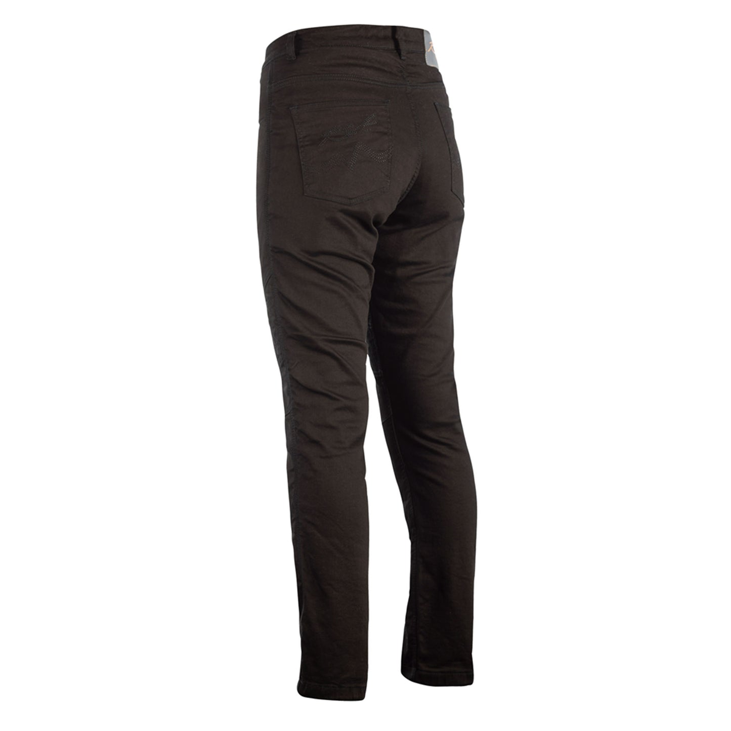 RST RST Reinforced Straight Leg (CE) Ladies Jeans - Includes Knee Armour - Short Length - Black - Side View