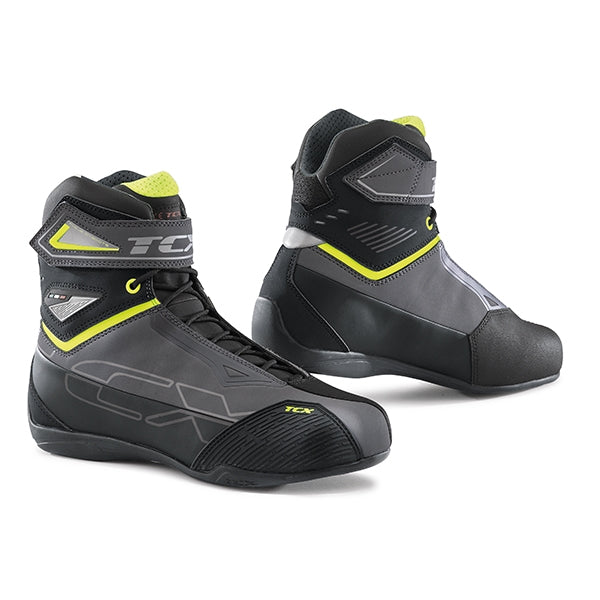 TCX TCX Rush 2 Waterproof - Grey/Yellow Fluo - Front View