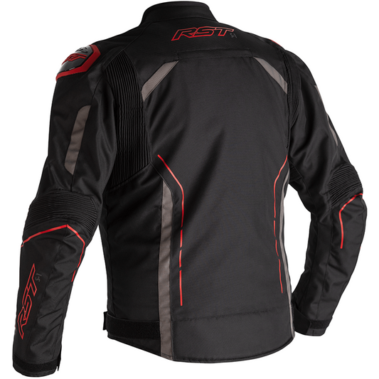 RST S1 CE Men's Textile Jacket - Grey Red (2559)