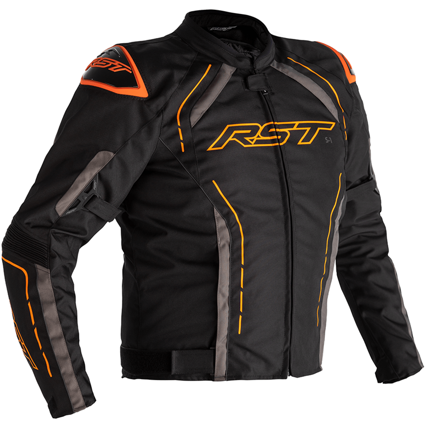 RST S1 CE Men's Textile Jacket - Neon Orange (2559)
