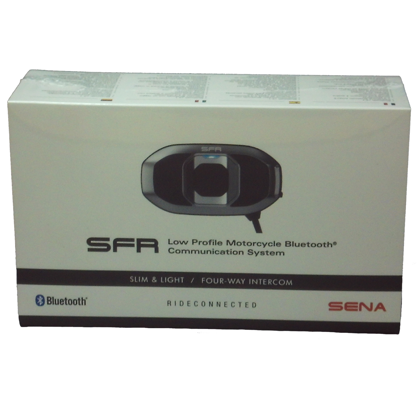 Sena Sena SFR-01 Low Profile Motorcycle Bluetooth Comm System - Front View