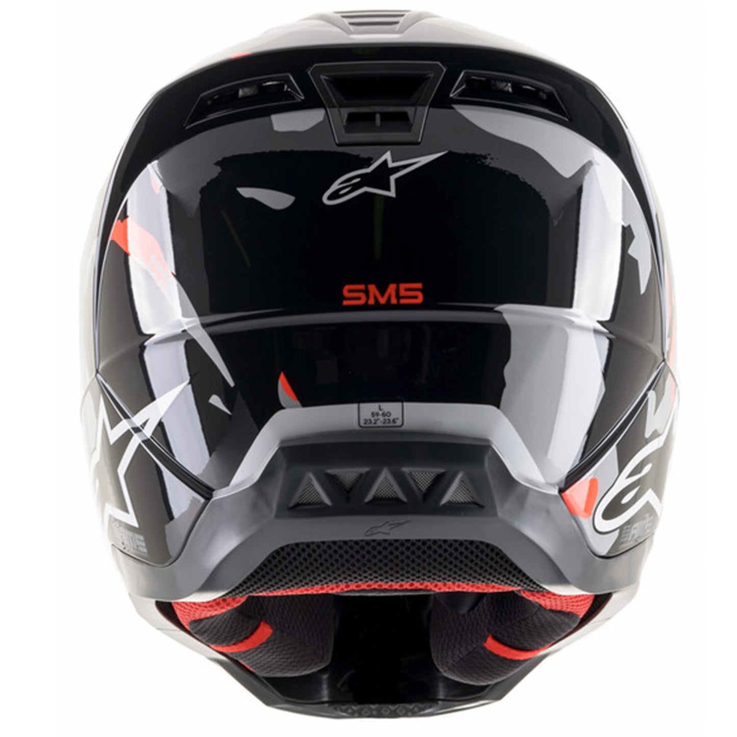 Alpinestars Alpinestars S-M5 Rover - Anthracite/Red F/Grey (1392) - View 7