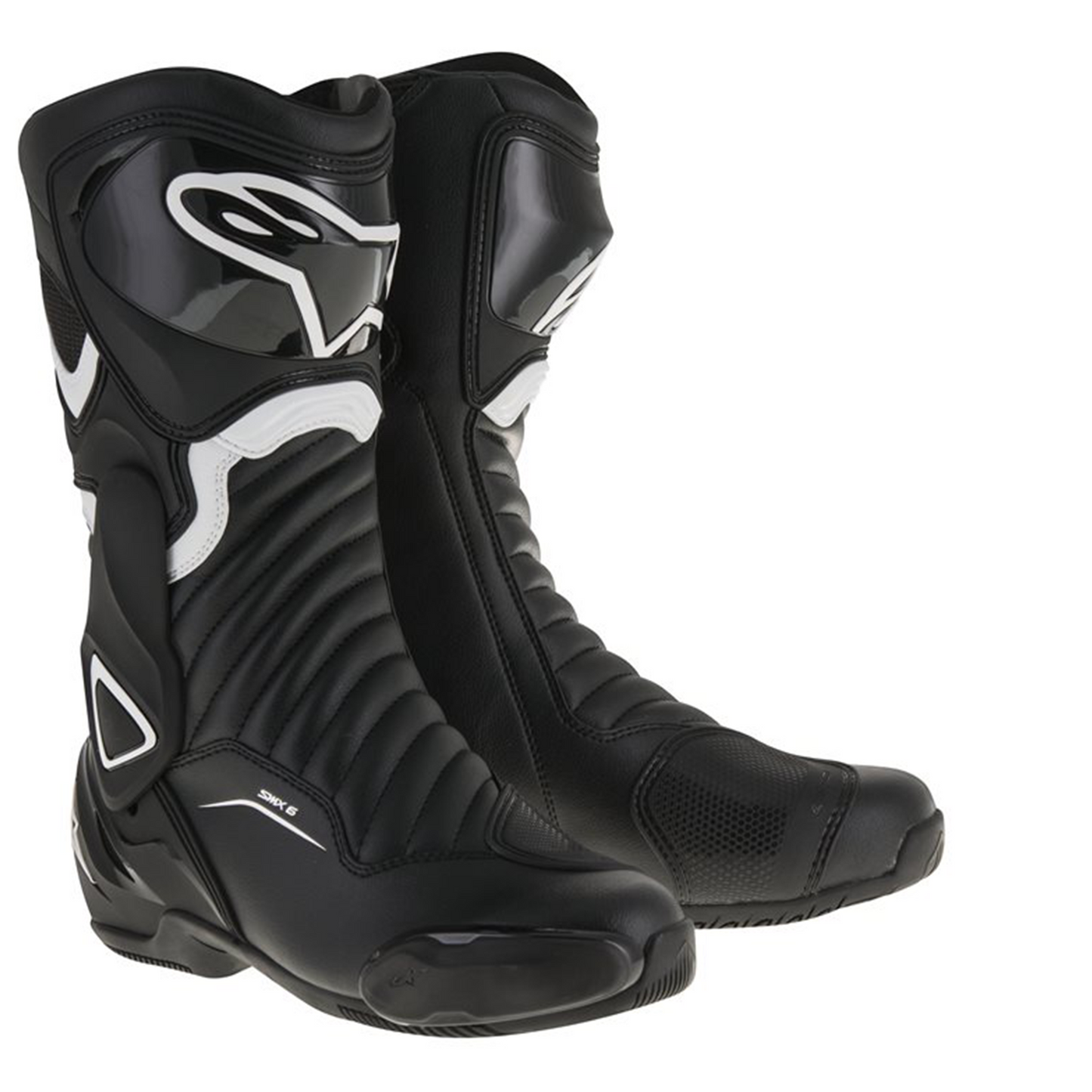 Alpinestars Alpinestars SMX-6 V2 Boots - Black/White - Side View