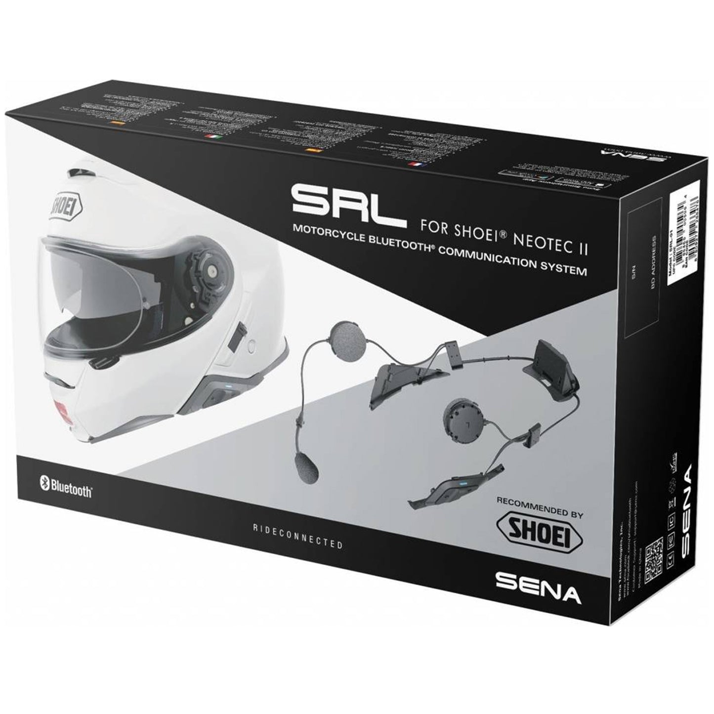 Sena Sena SRL-01 for Shoei Neotec 2, Motorcycle Bluetooth Communication System - Side View