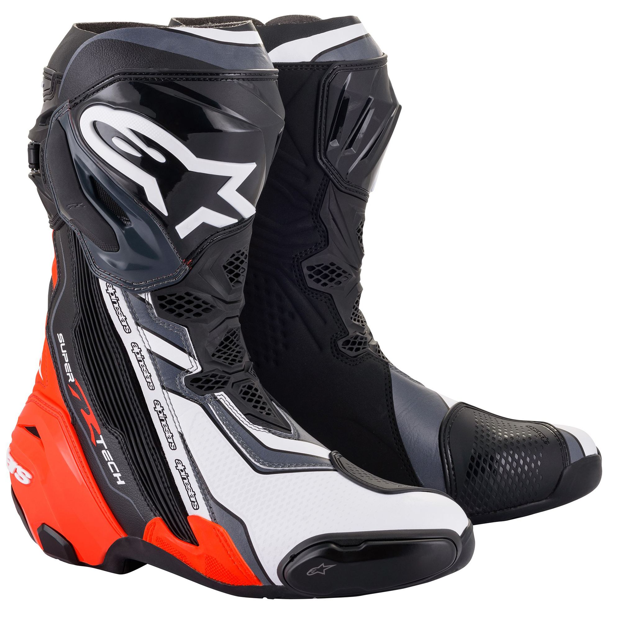 Alpinestars - Supertech R (2021) Race Motorcycle Boots - Black/Red