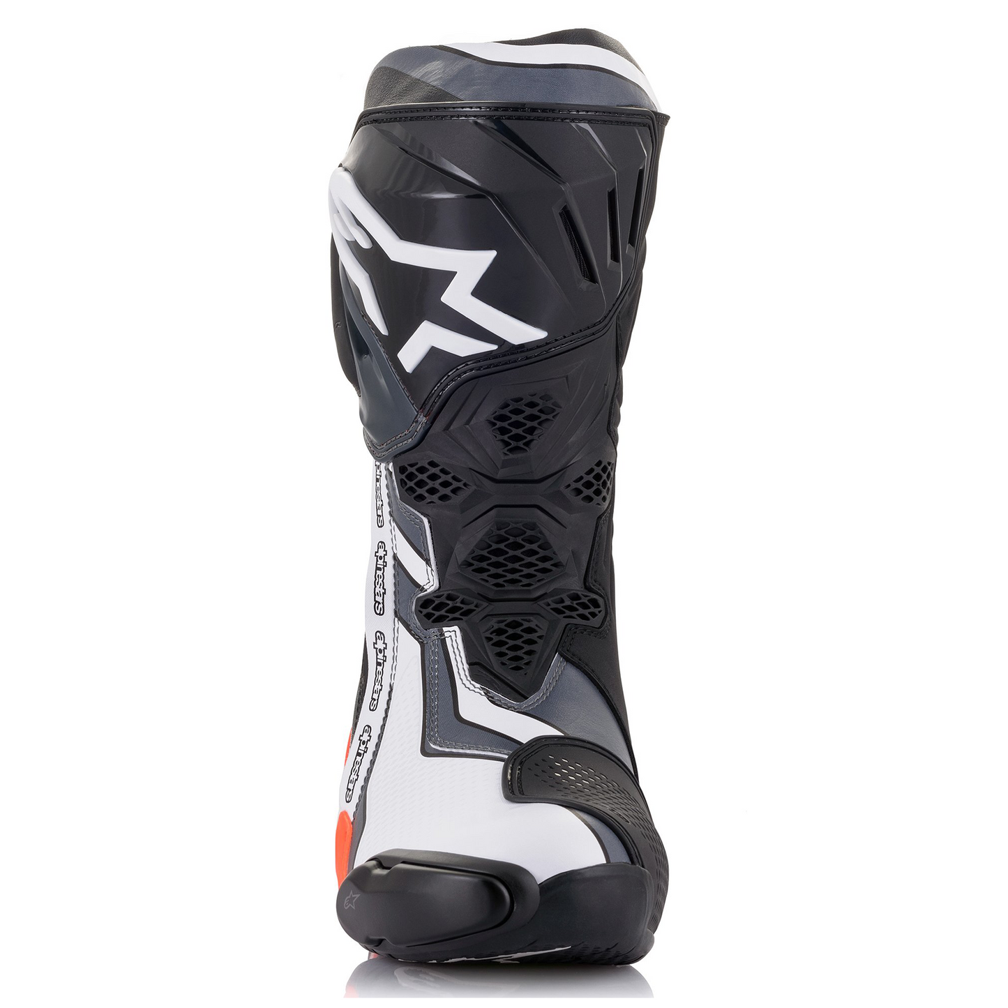 Alpinestars Supertech R Boots- Blk/Red F/Whi/Gry (Latest Version)