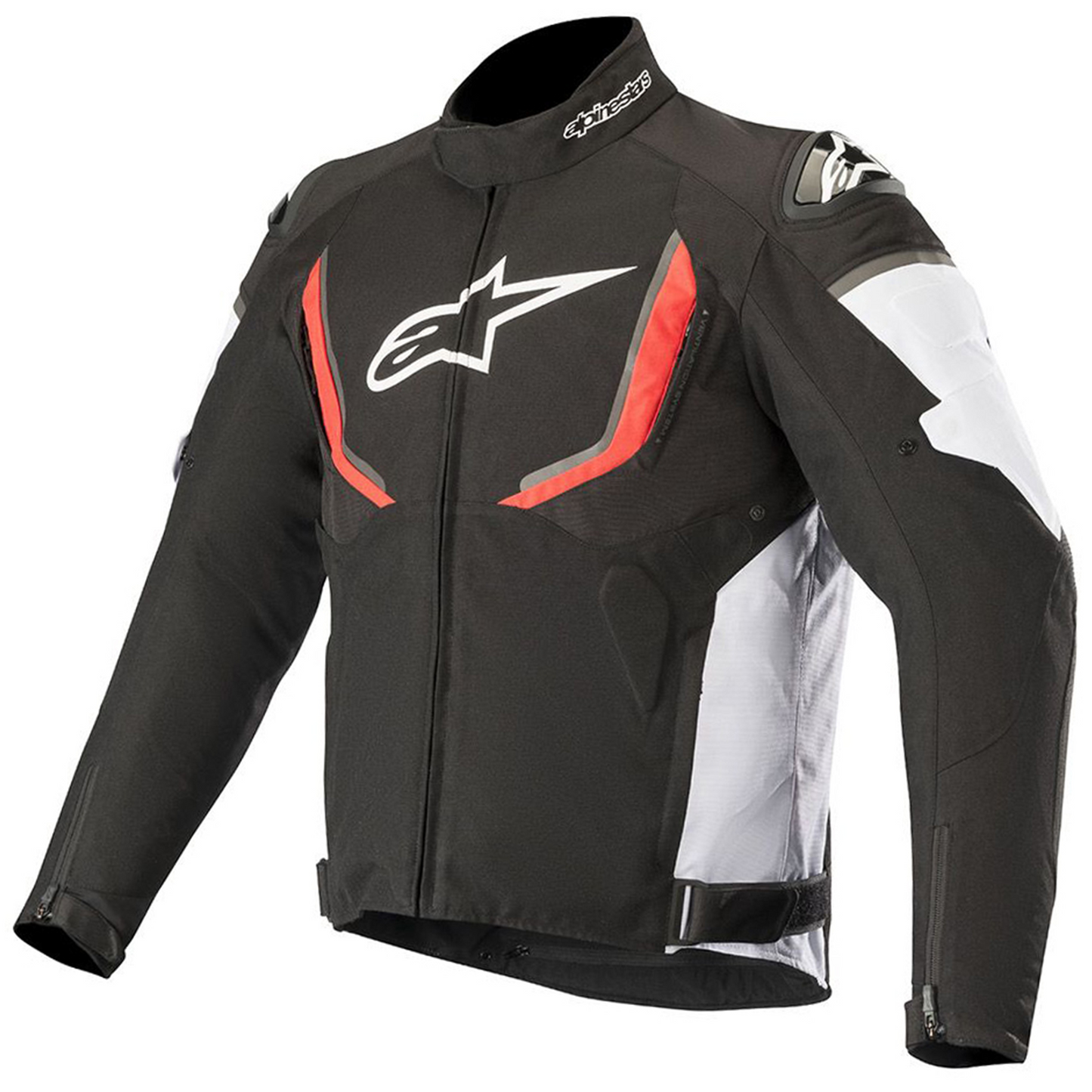 Alpinestars T-GP R V2 Waterproof Jacket - Black/White/Red (123)