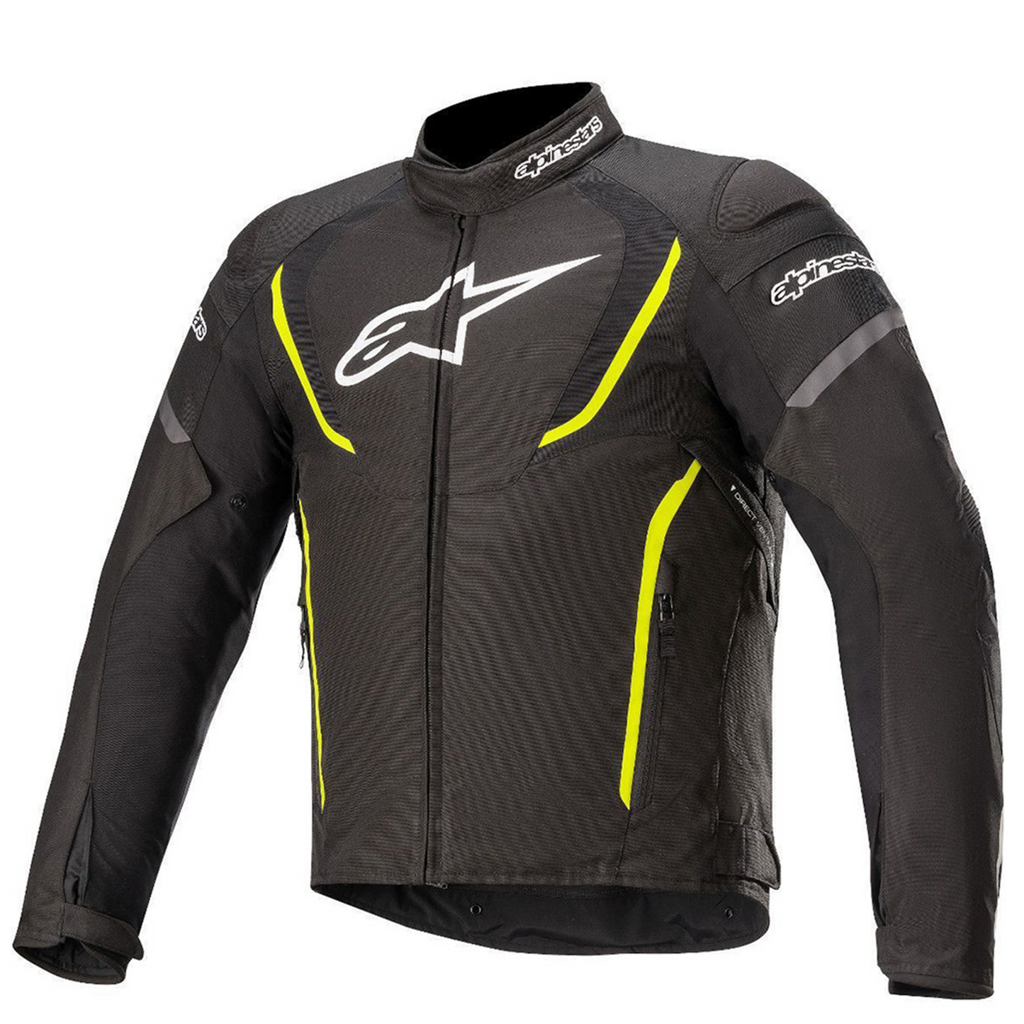 Alpinestars T-Jaws V3 Waterproof Jacket - Black/Yellow Fluo (155)