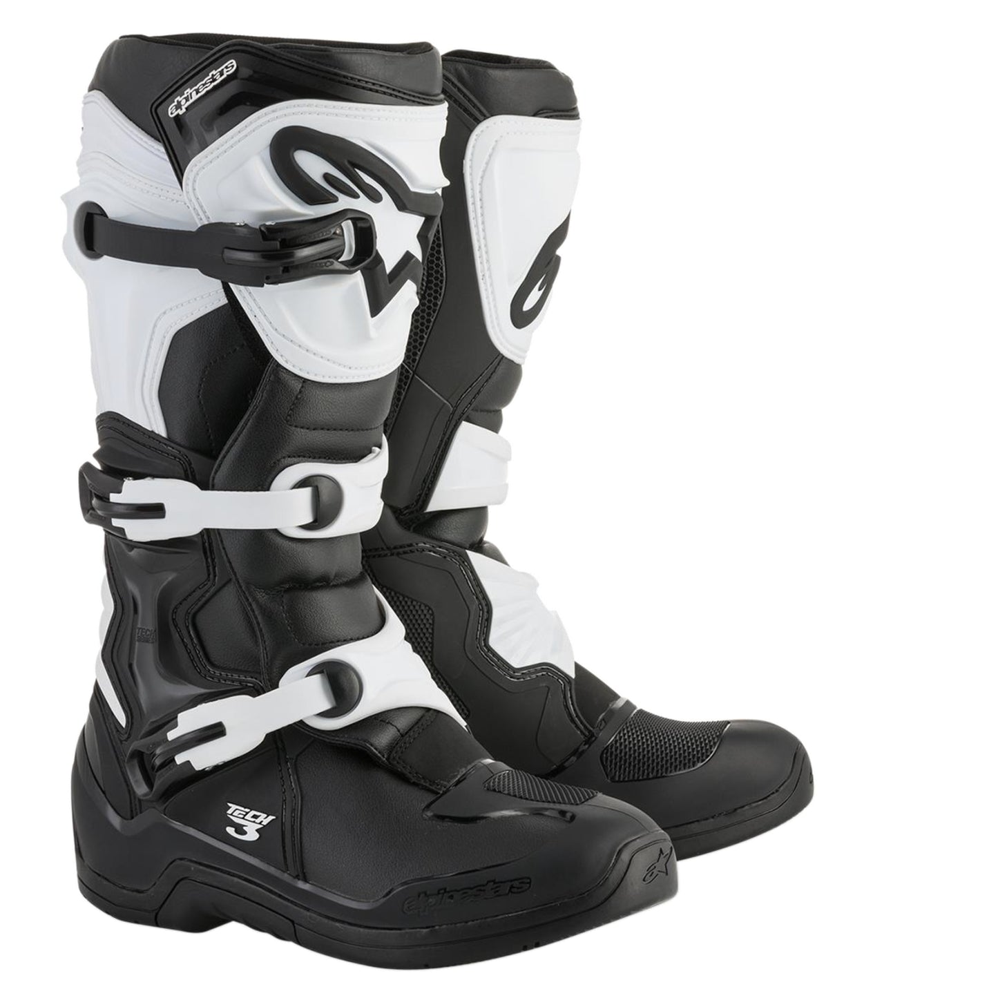 Alpinestars Tech 3 Motorcross Boots - Black/White