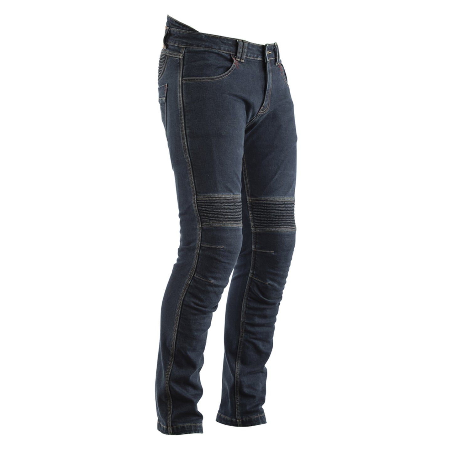 RST Reinforced Tech Pro CE Men's Denim Jeans - Includes Knee and Hip Armour - Regular Length - Dark Wash Blue
