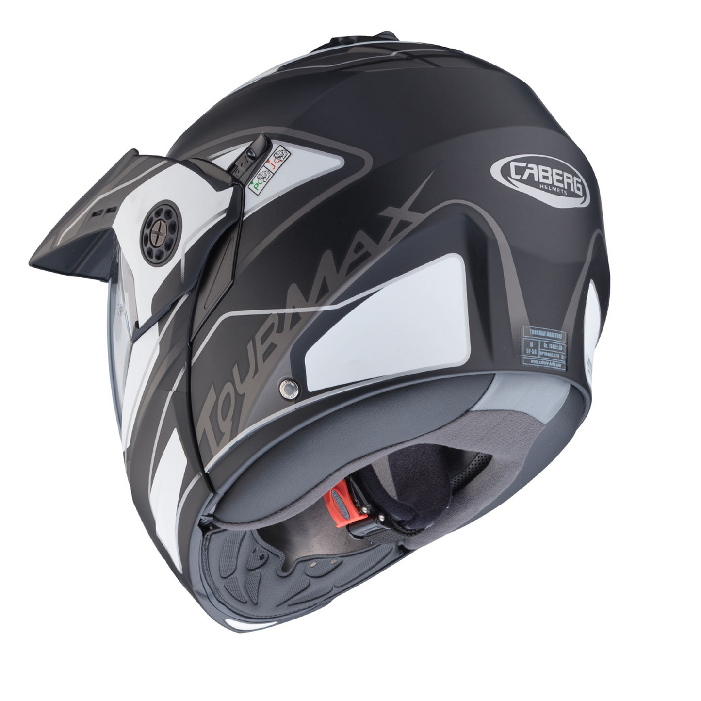 Caberg Tourmax Marathon - Matt Black/White/Anthracite