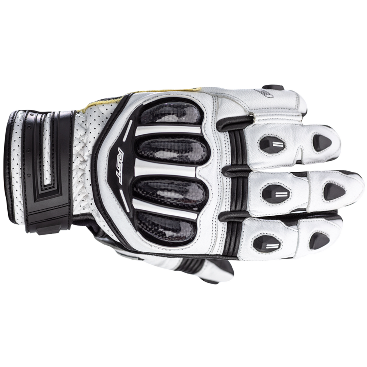 RST Tractech Evo 4 Short (CE) Gloves - White