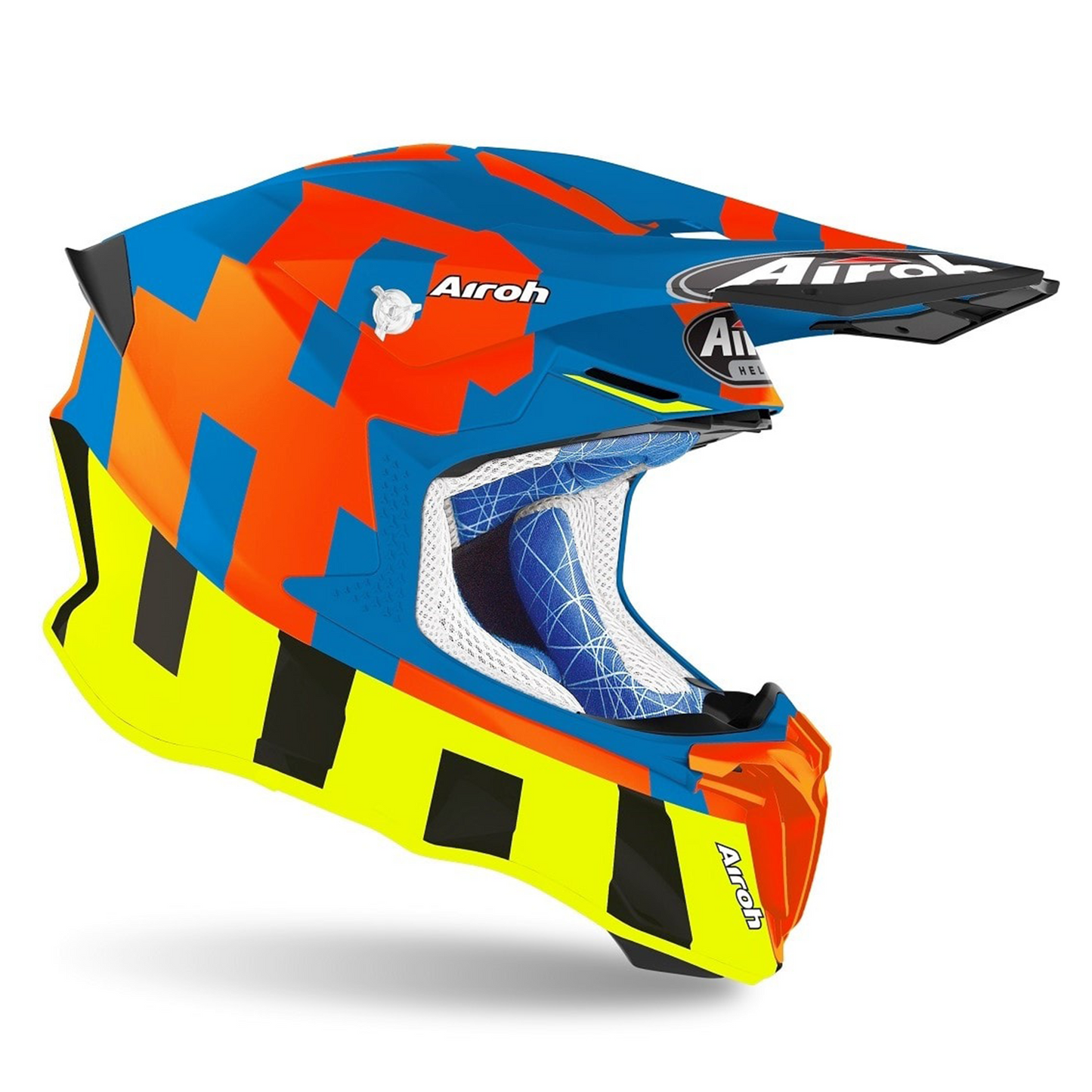 Airoh Airoh Twist 2.0 - Frame Azure Matt - Side View