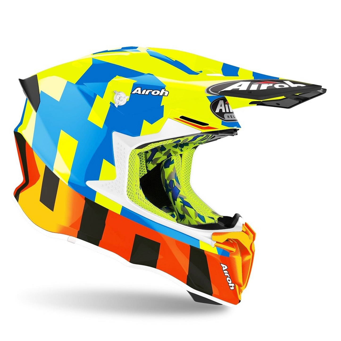 Airoh Airoh Twist 2.0 - Frame Yellow Gloss - Side View