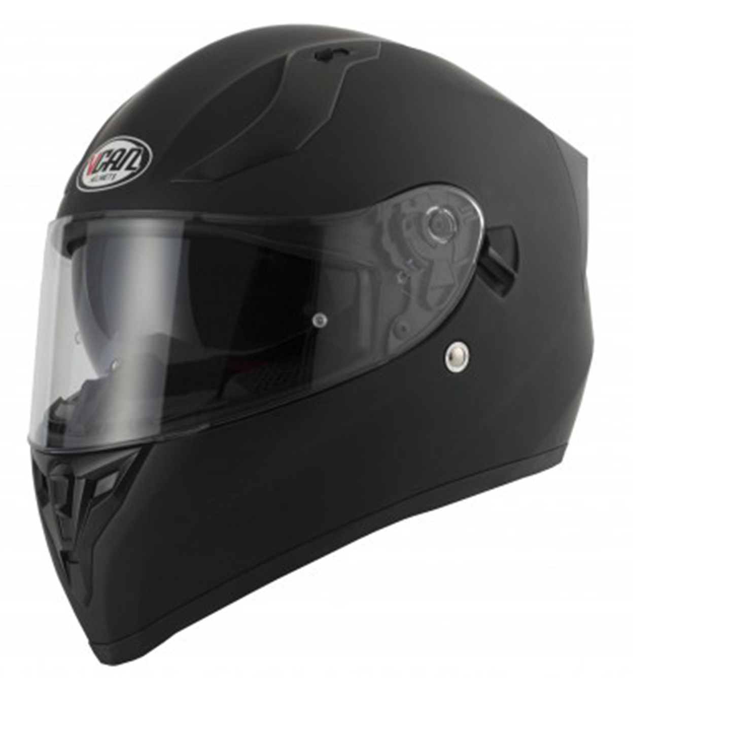 Vcan V128 - Matt Black - Free Dark Visor