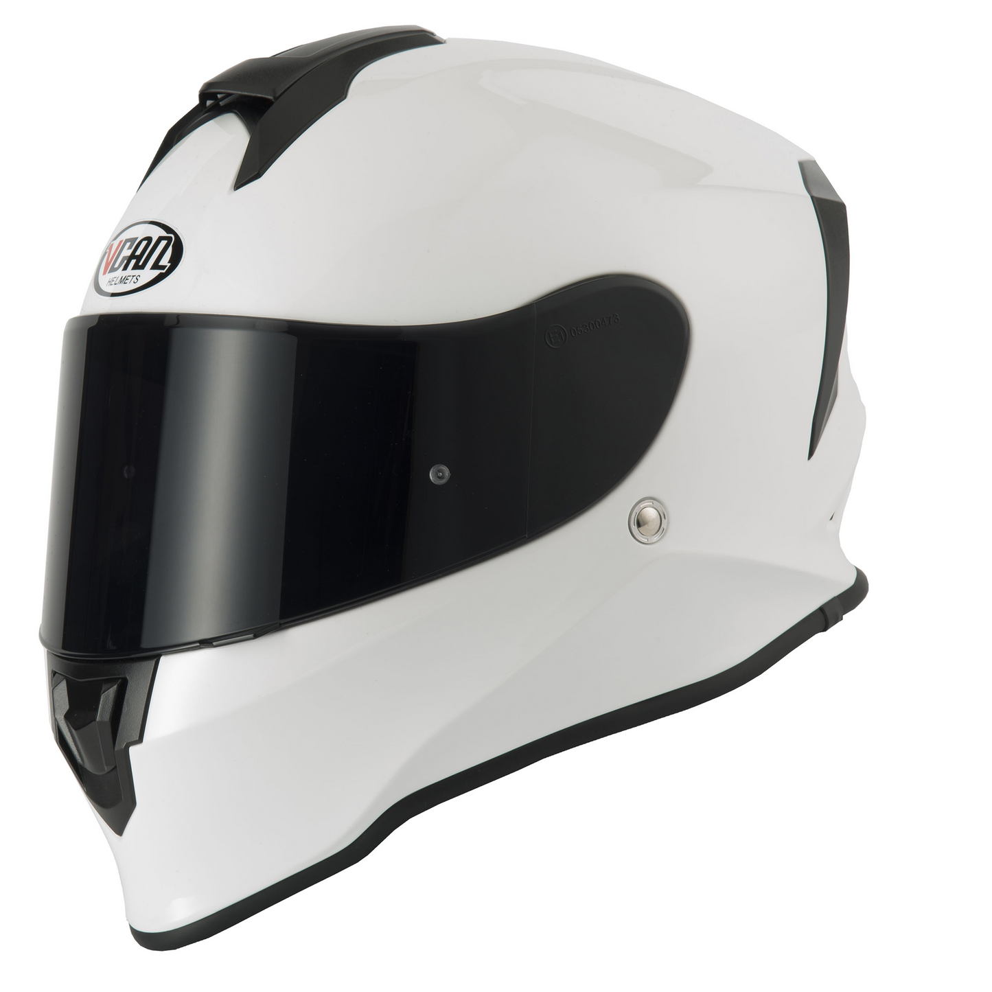 Vcan V151 - Gloss White - Free Dark Visor