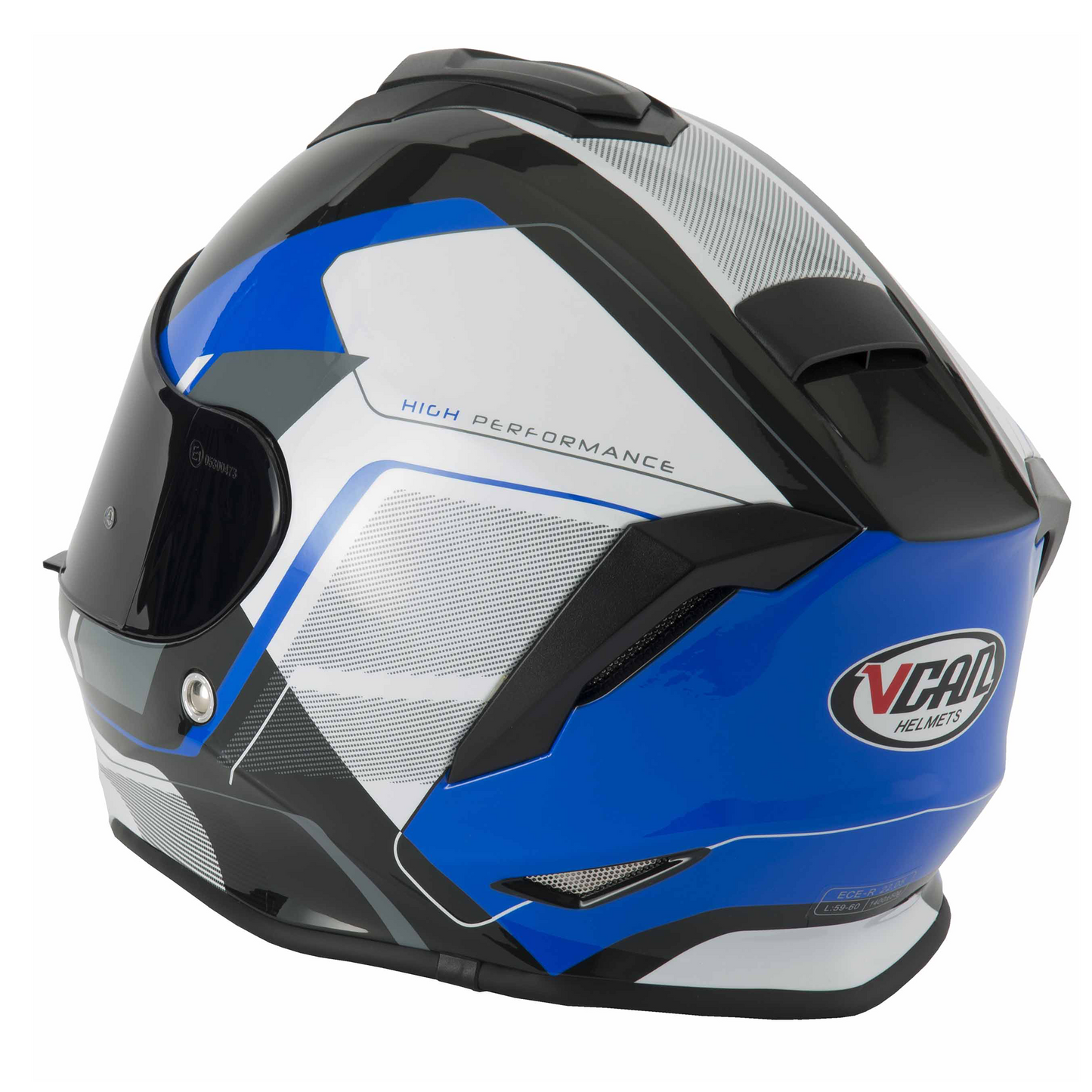 Vcan V151 - Pulsar Blue - Free Dark Visor