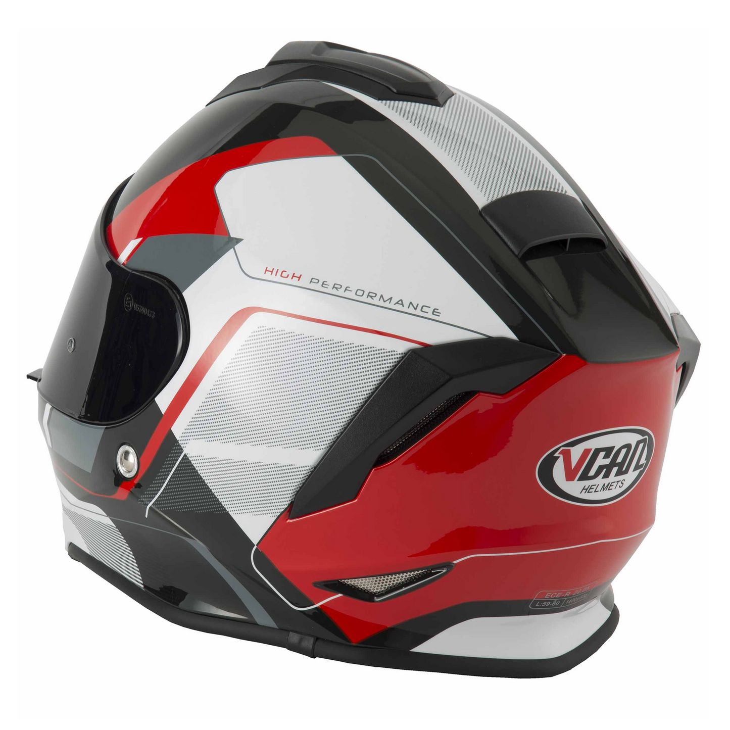 Vcan V151 - Pulsar Red - Free Dark Visor