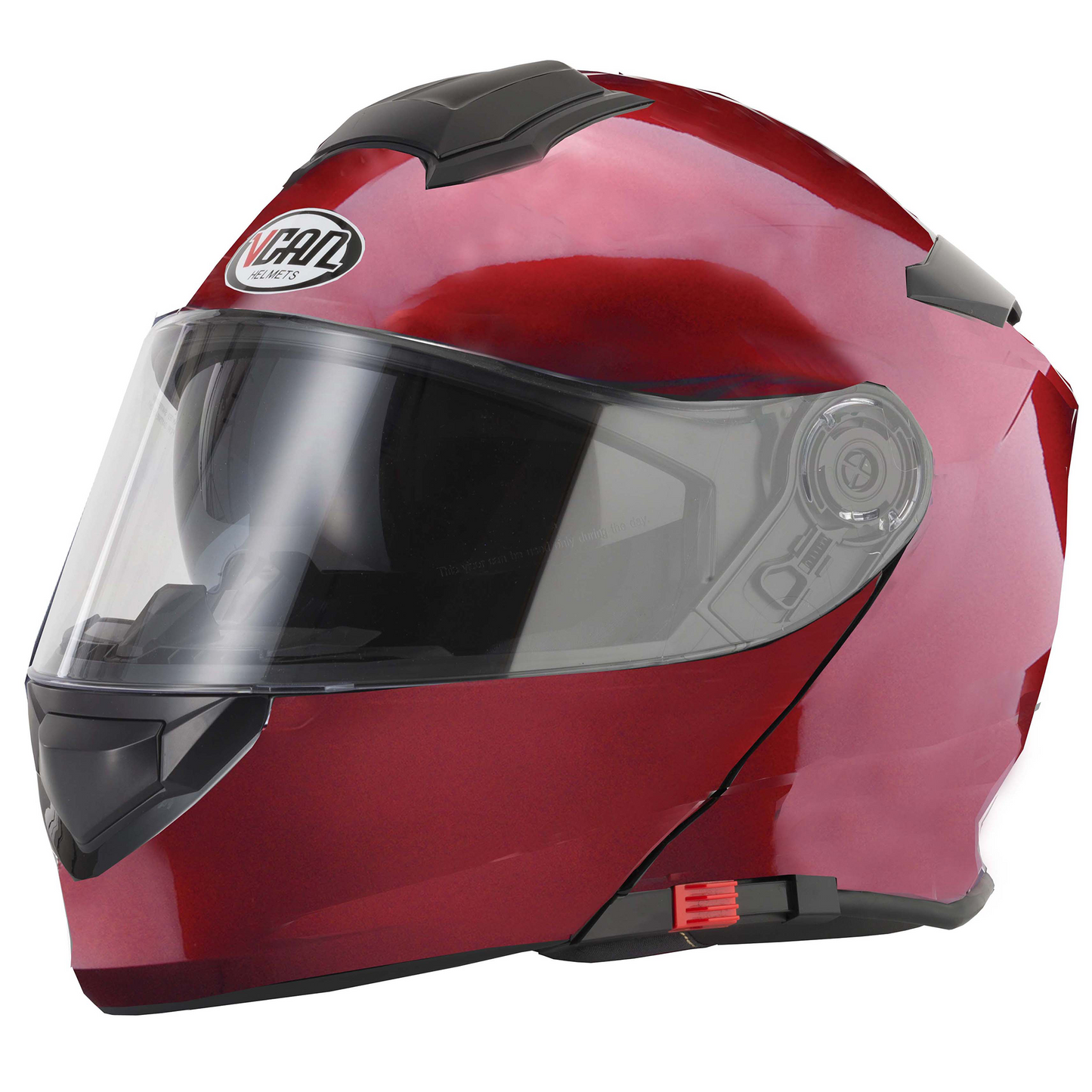 Vcan V271 - Gloss Burgandy - Free Dark Visor