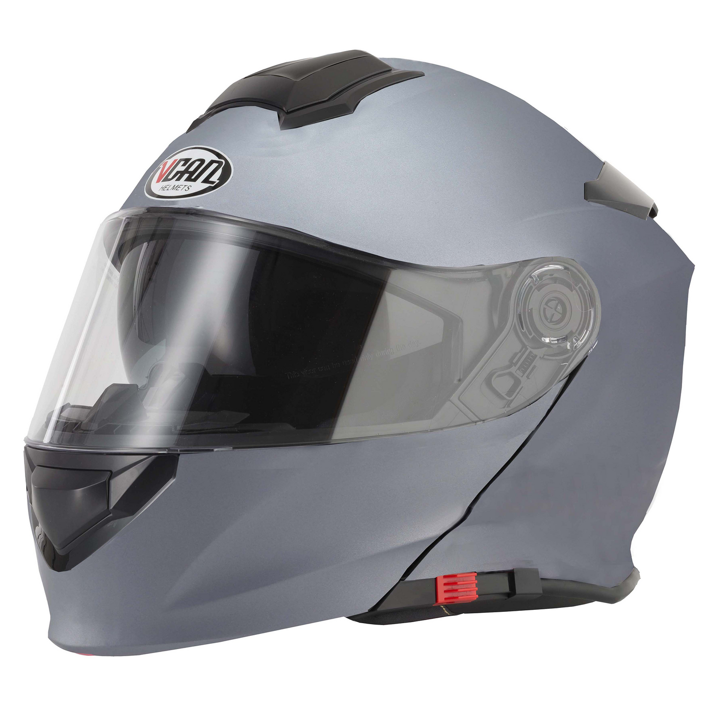 Vcan V271 - Matt Titanium - Free Dark Visor
