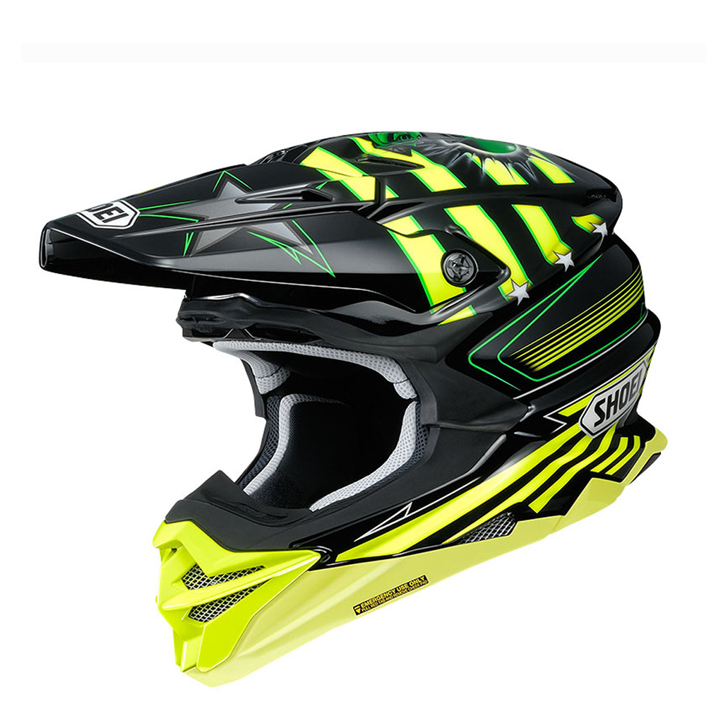 Shoei Shoei VFX-WR - Grant 3 TC-3 Yellow - Front View