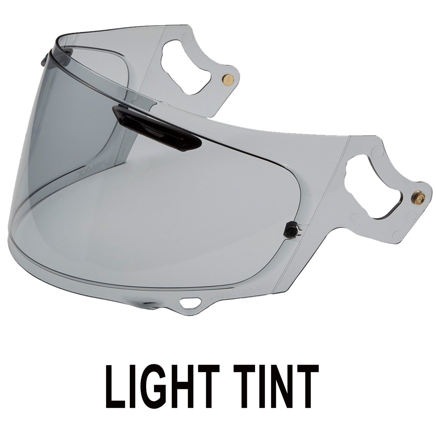 Arai Arai VAS-V Max Vision/Race Visors-with Browvents (RX-7V/RX-7V EVO, Quantic, QV PRO, Chaser x And Concept XE) - Side View