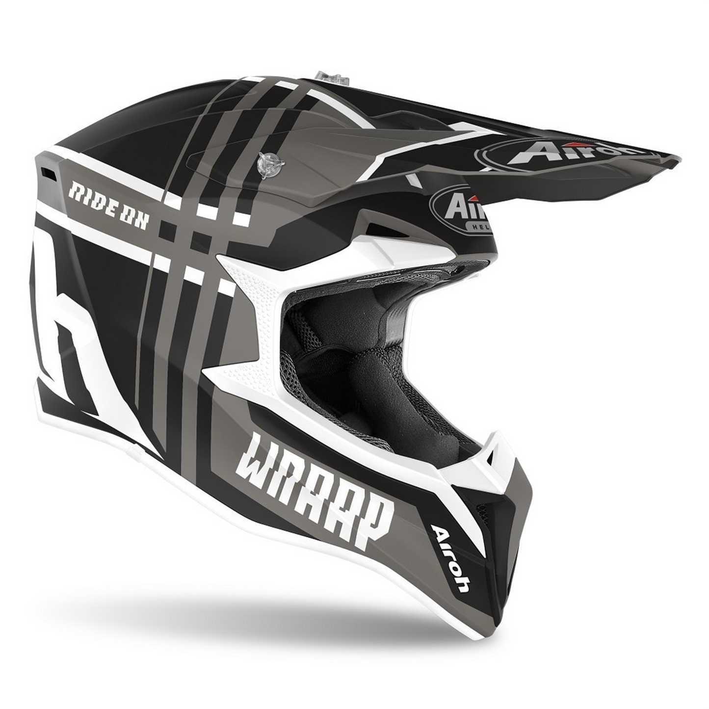 Airoh Airoh Wraap - Broken Anthracite Matt - Side View