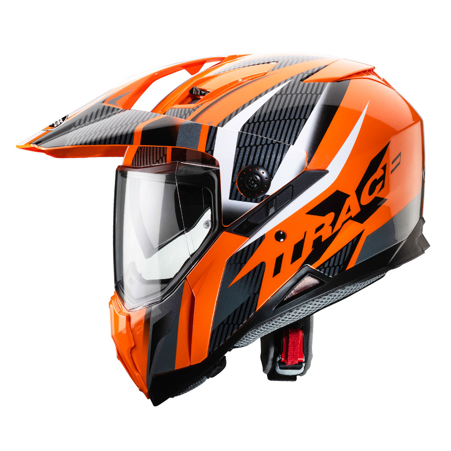 Caberg Caberg X-Trace Savana - Orange/Black/Anthracite/White - Rear View