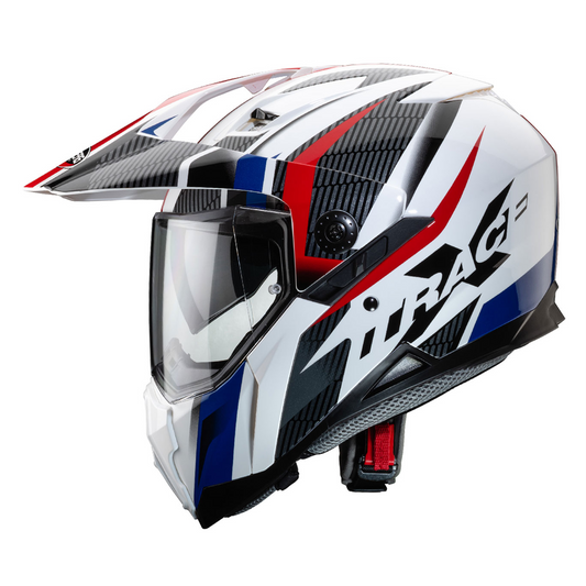 Caberg X-Trace Savana - White/Black/Blue/Red