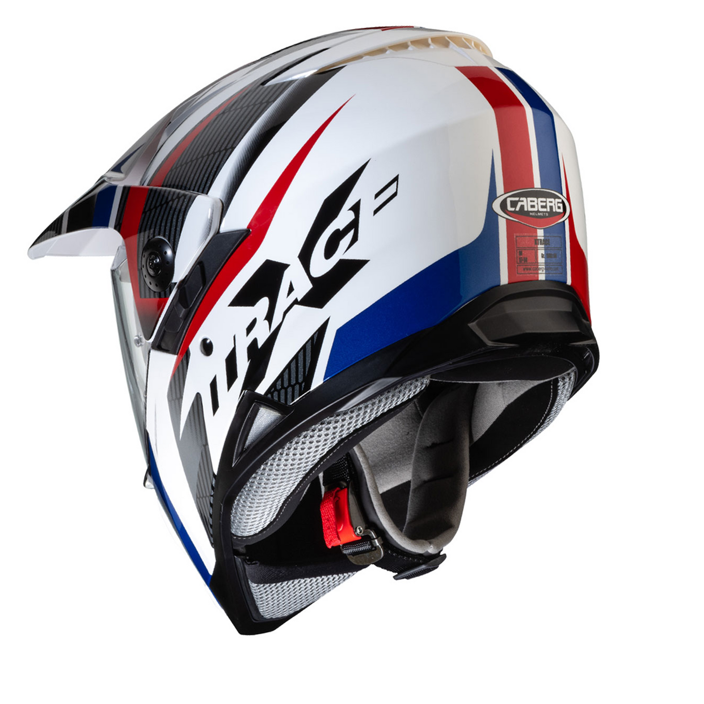 Caberg X-Trace Savana - White/Black/Blue/Red