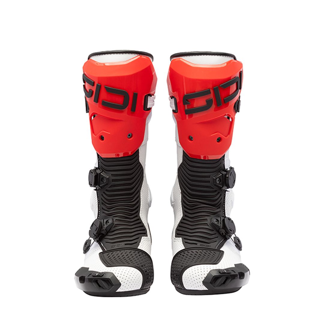 Sidi Mag 2 Air CE Boots White/Black/Red