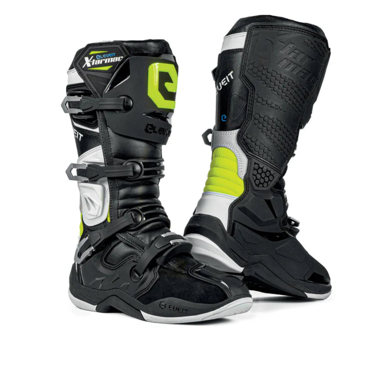 Eleveit X Tarmac Boots - Black/Yellow Fluo
