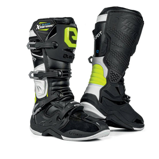 Eleveit X Tarmac Waterproof Boots - Black/Yellow Fluo