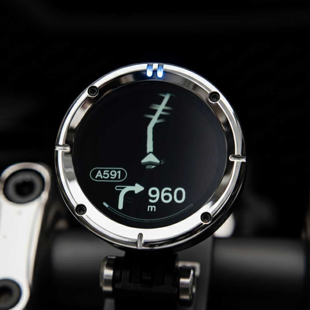 Beeline Moto II Classic Edition Chrome - GPS SAT NAV SYSTEM