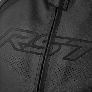RST S1 (CE) Men's Leather Jacket - Black/Black