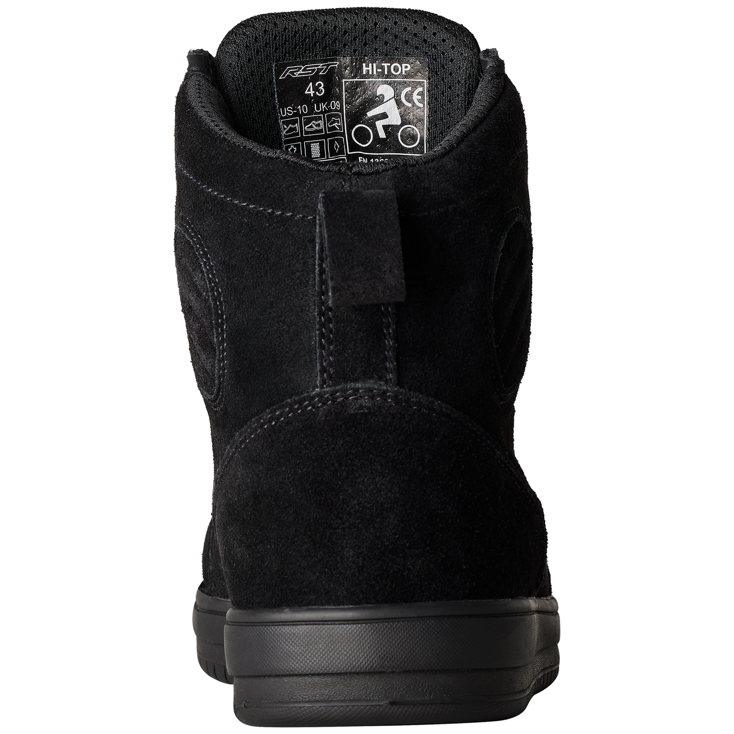 RST HiTop Moto Sneaker Men's (CE) Boots - Black Suede
