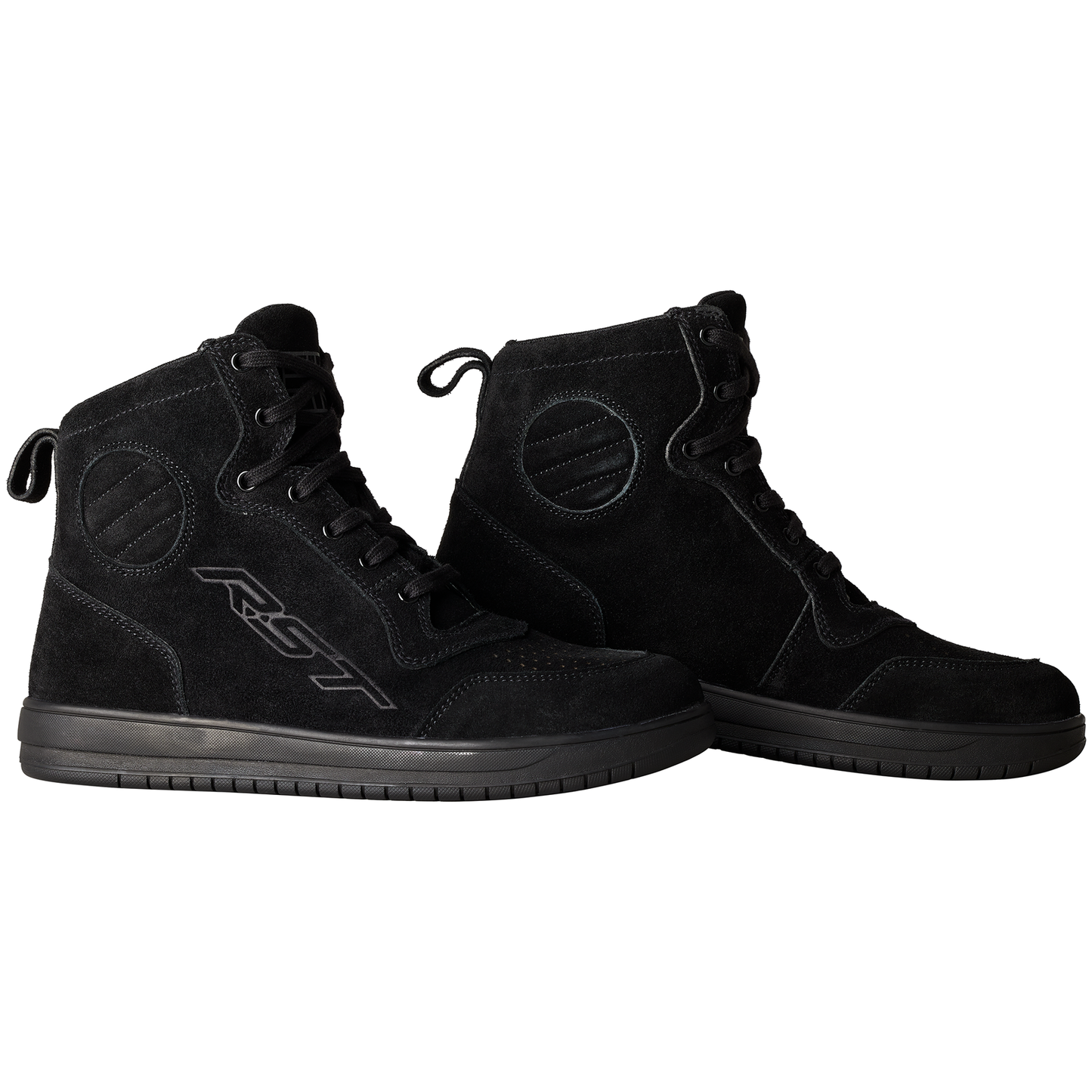 RST HiTop Moto Sneaker Men's (CE) Boots - Black Suede