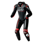RST Race Dept V4.2 Kangaroo One Piece D3O Airbag Leather Suit - Black / Red / White