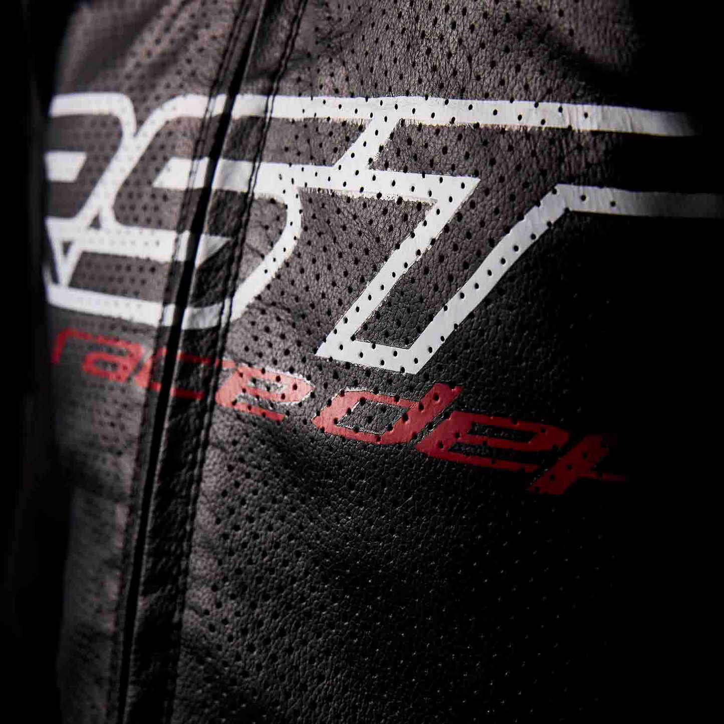 RST Race Dept V4.2 Kangaroo One Piece D3O Airbag Leather Suit - Black / Red / White