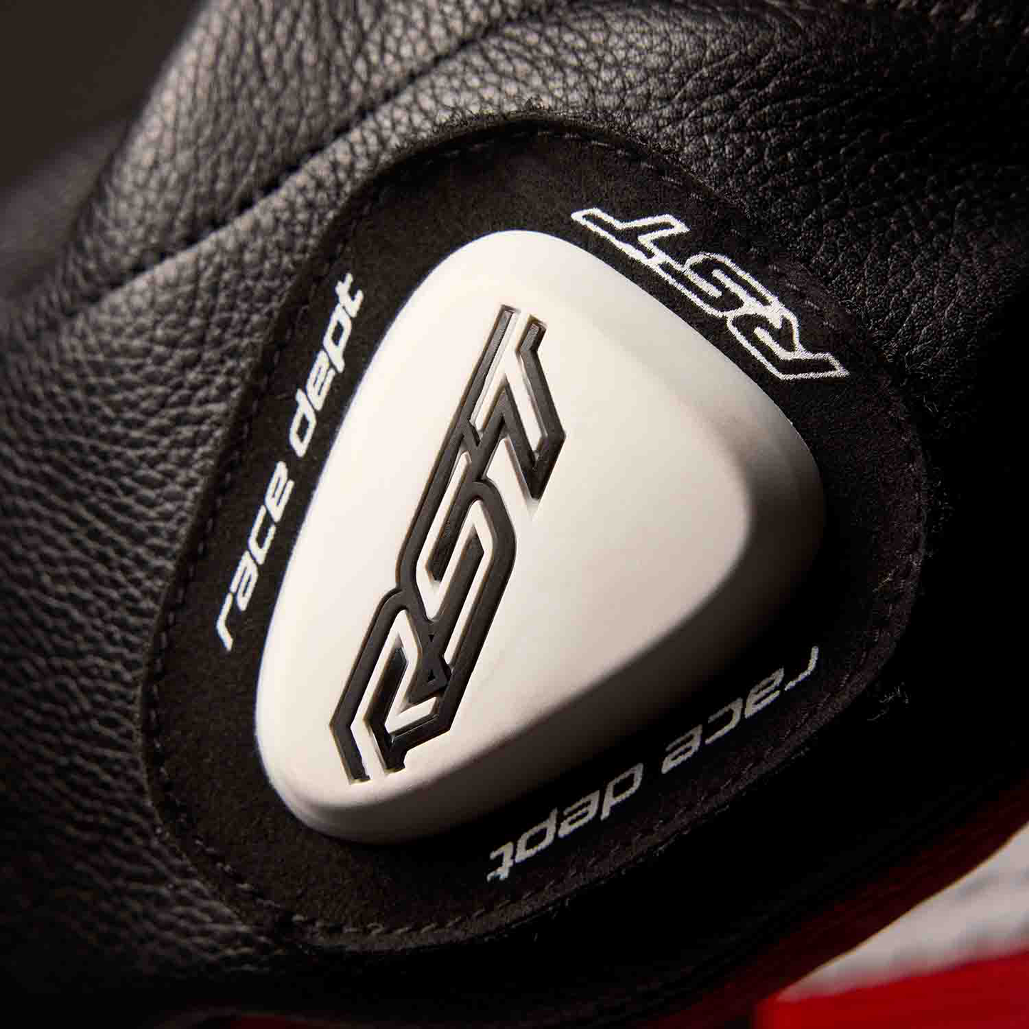 RST Race Dept V4.2 D3O Airbag Kangaroo One Piece Leather Race Suit - Black