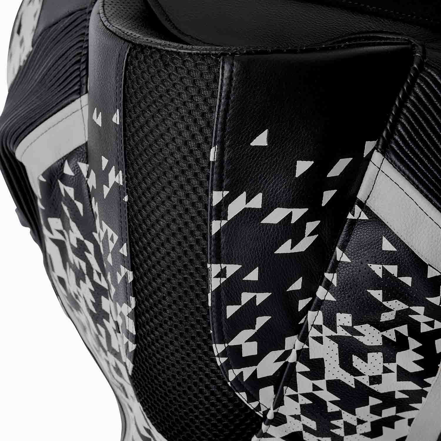 RST RST Pro Series D3O Airbag Leather Suit Black / Silver - View 9