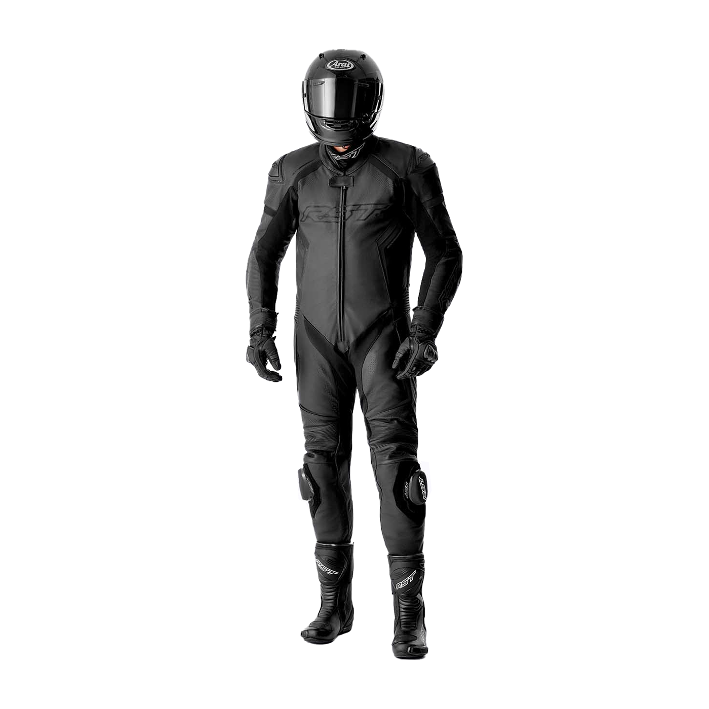 RST RST S1 D30 Leather Suit Black/Black - View 8