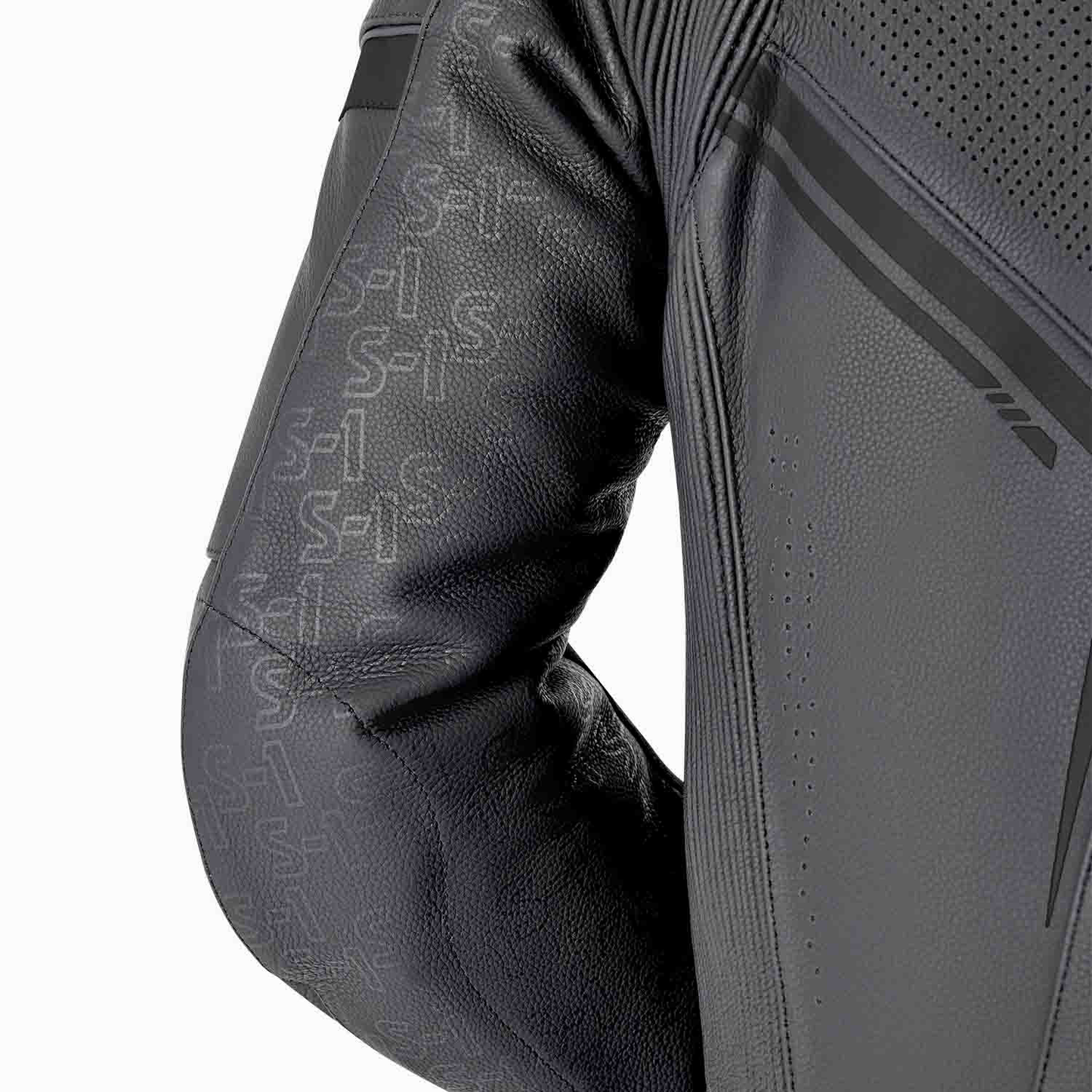 RST RST S1 D30 Leather Suit Black/Black - Rear View