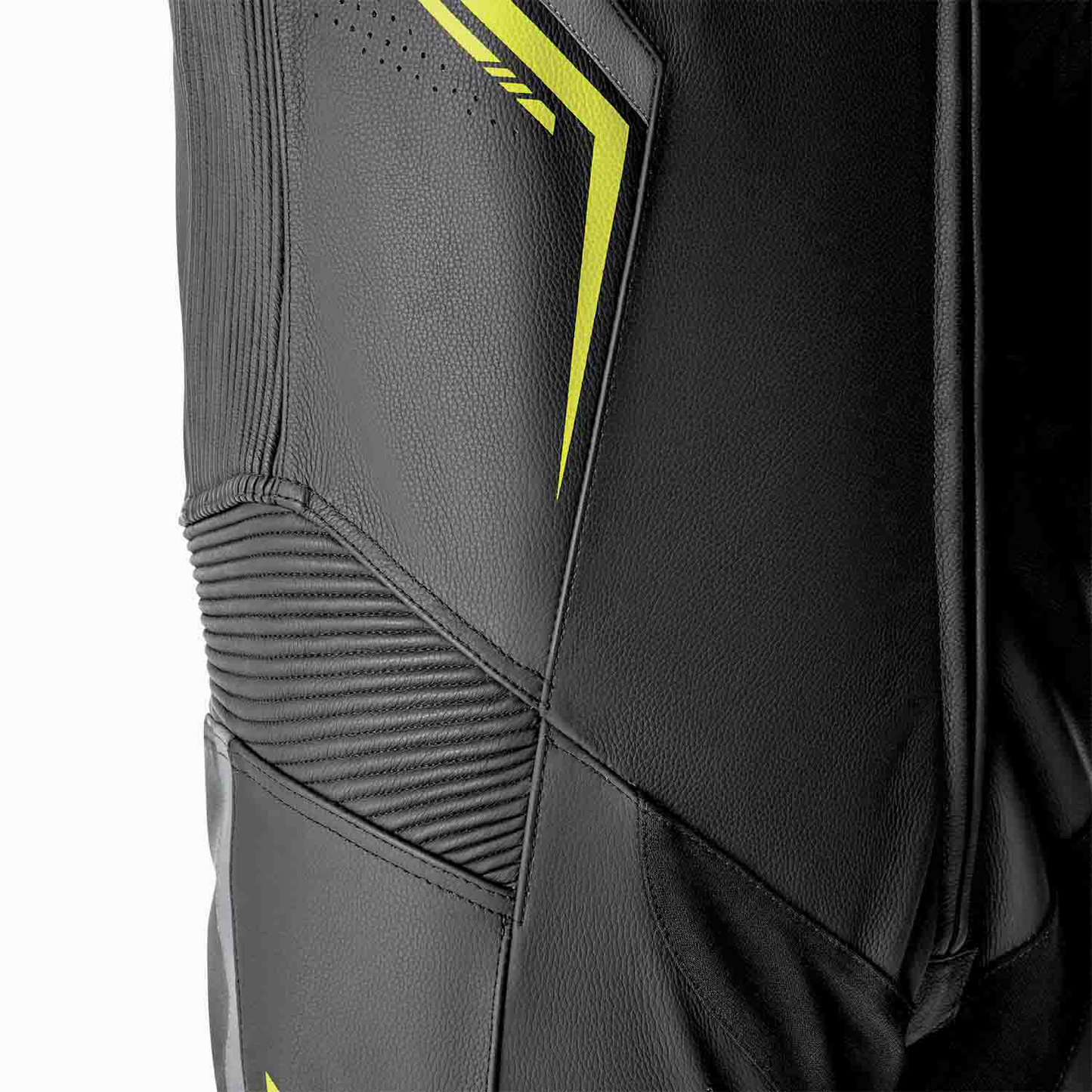 RST RST S1 D30 Leather Suit Black/Grey/Flo Yellow - View 7
