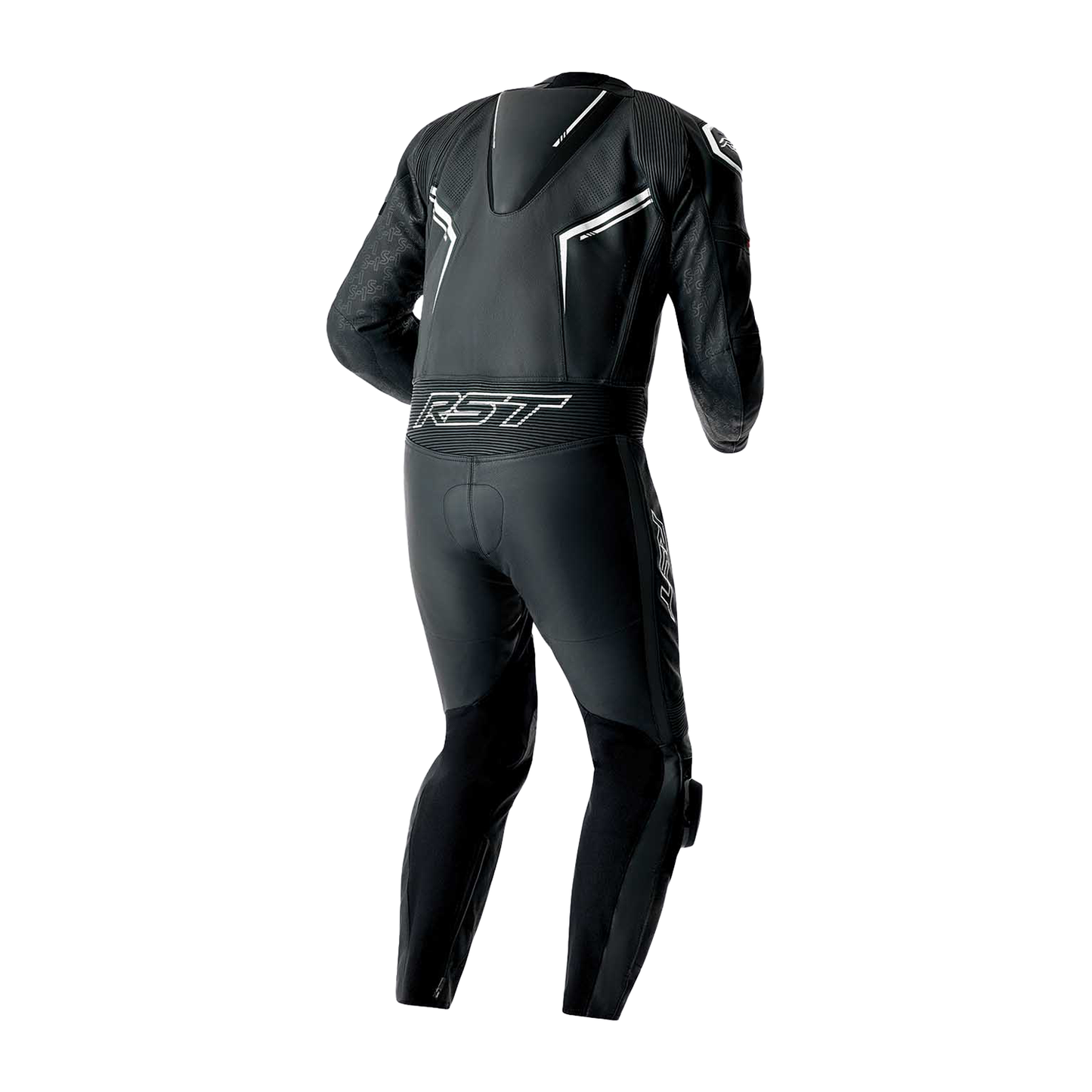 RST RST S1 D30 Leather Suit Black/White - Side View