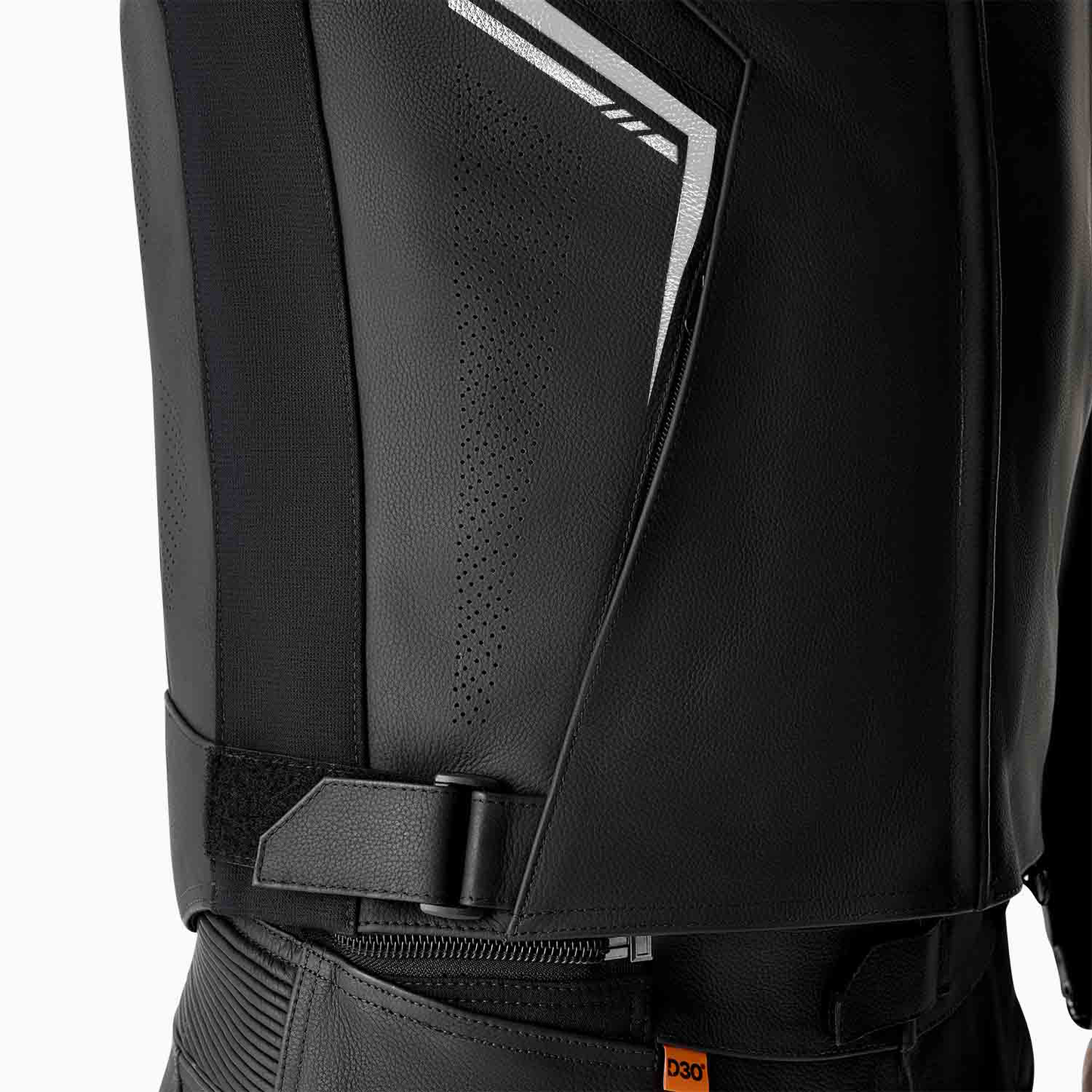 RST RST S1 D30 Men's Leather Jacket - Black / White - View 7