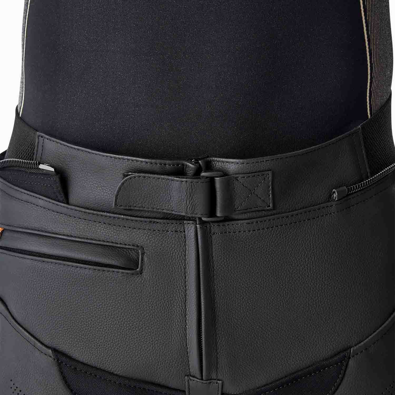 RST RST T2 D30 Leather Pants Short Leg - Black/Black - View 6