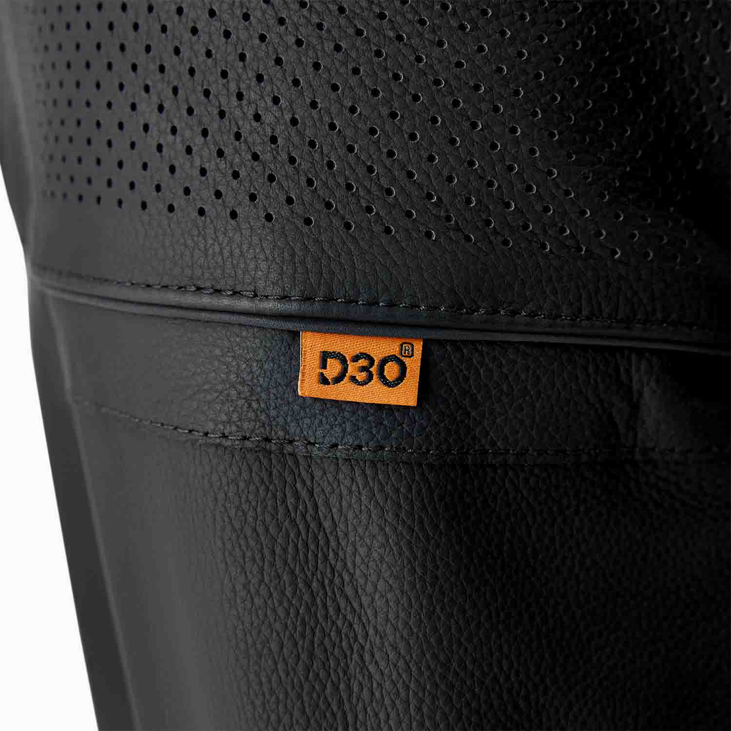 RST RST S1 D30 Ladies Leather Jacket - Black/Black - Detail View